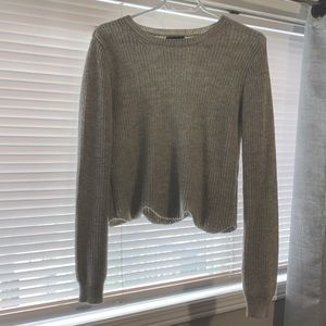Dynamite Crop Sweater